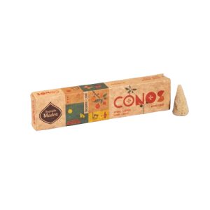 Conos naturales Ámbar y naranja SAGRADA MADRE