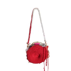 Bolso Boho Rojo