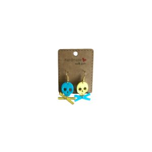 pendientes calaveras