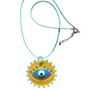 Colgante ojo turco radiante