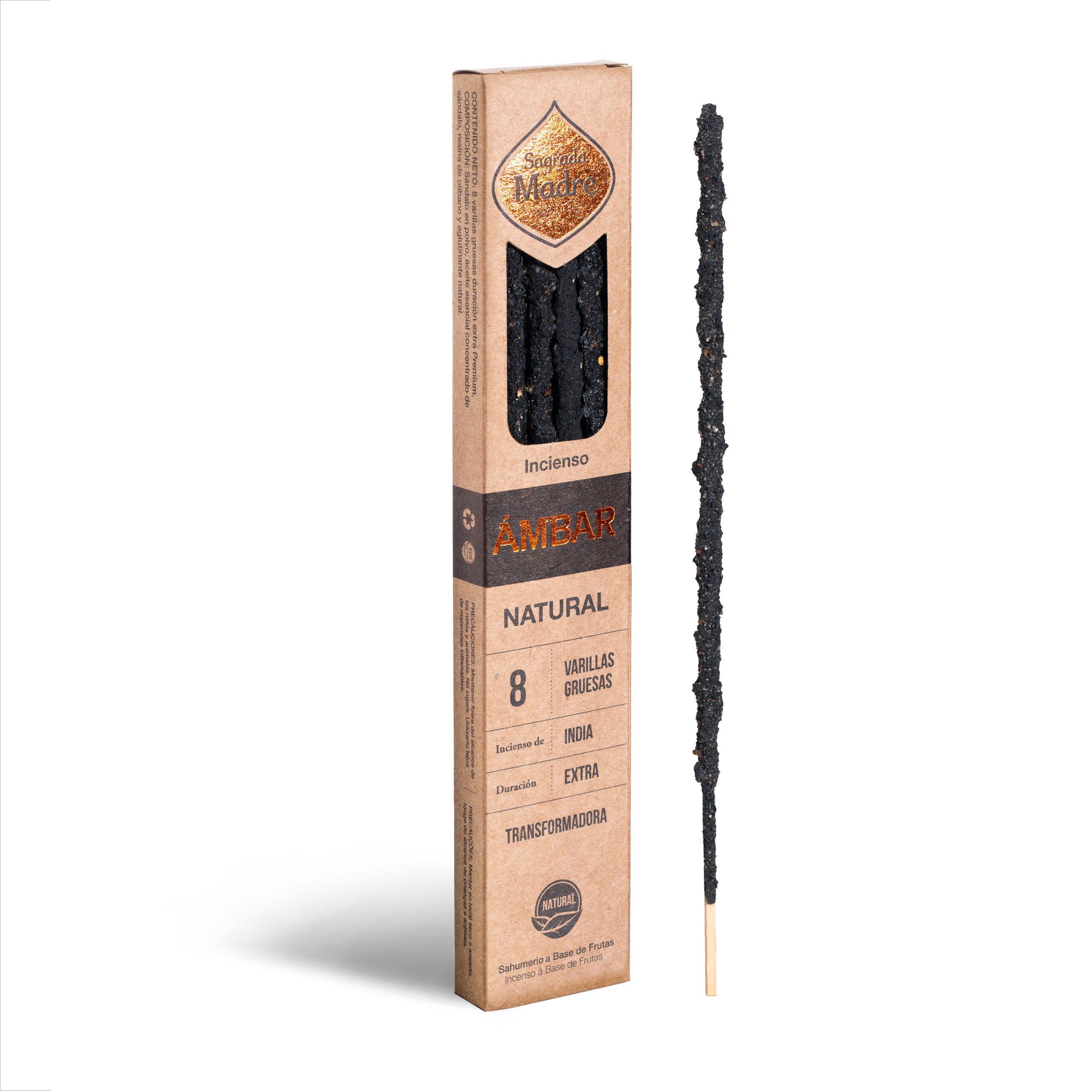Incienso Natural Ambar Sagrada Madre