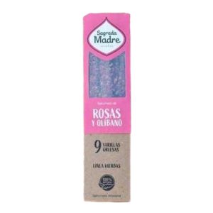 Incienso Hierbas Rosa y Olíbano SAGRADA MADRE